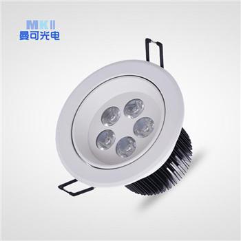 曼可光电 LED 琦辉系列 全白防眩天花灯 Z-QH0305