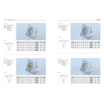 潜水艇卫浴-地漏TF50-10